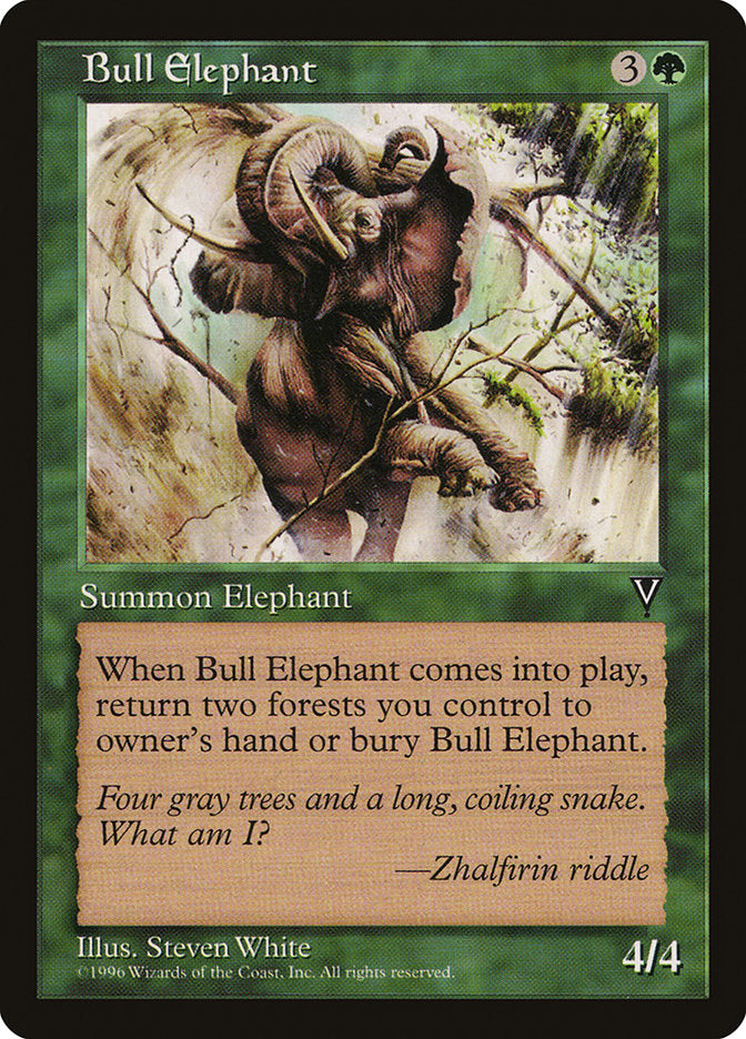 Bull Elephant [Visions] | KingTCG.ca