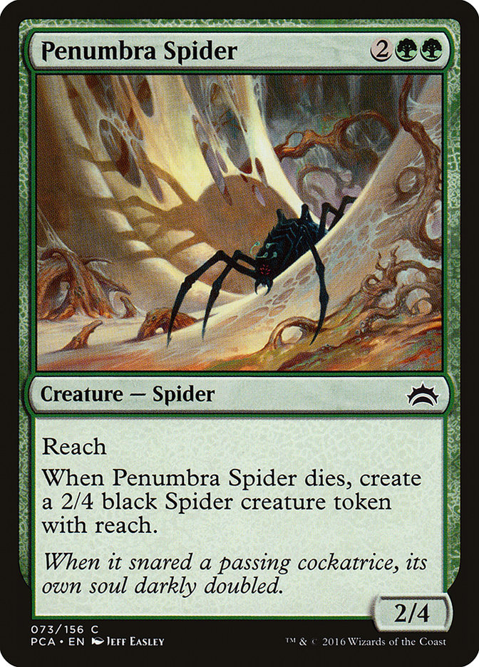 Penumbra Spider [Planechase Anthology] | KingTCG.ca