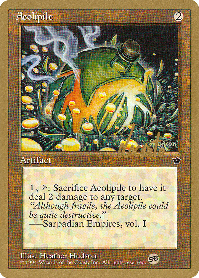 Aeolipile (Michael Loconto) (SB) [Pro Tour Collector Set] | KingTCG.ca