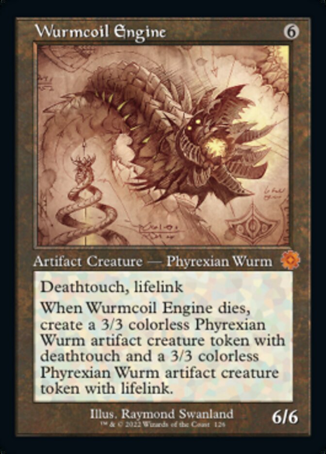 Wurmcoil Engine (Retro Schematic) [The Brothers' War Retro Artifacts] | KingTCG.ca