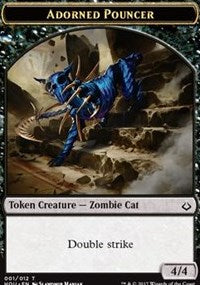 Adorned Pouncer // Horse Double-sided Token [Hour of Devastation Tokens] | KingTCG.ca