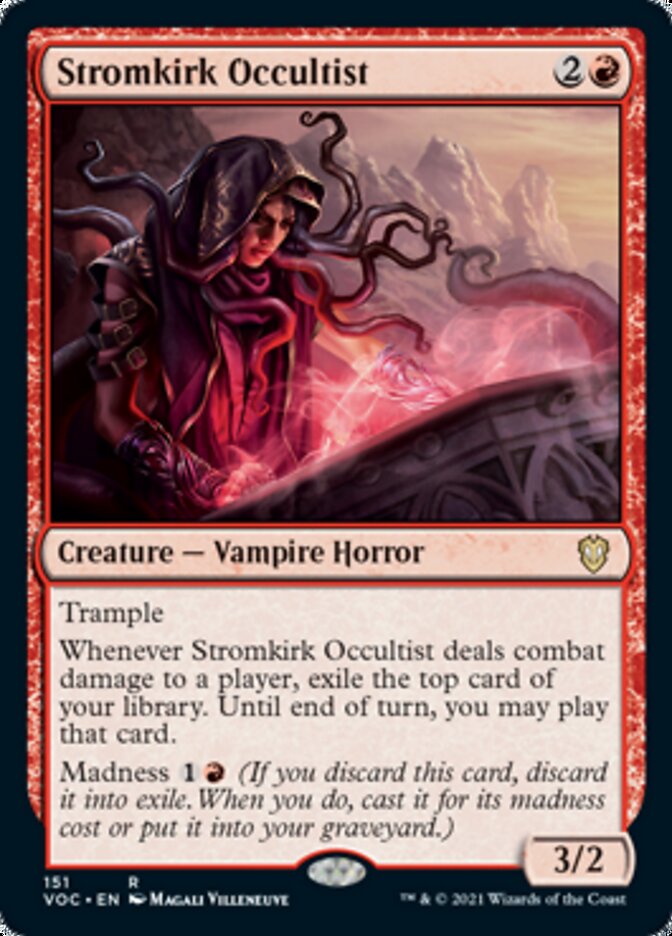 Stromkirk Occultist [Innistrad: Crimson Vow Commander] | KingTCG.ca