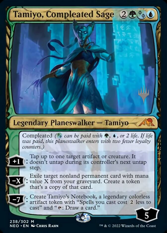 Tamiyo, Compleated Sage (Promo Pack) [Kamigawa: Neon Dynasty Promos] | KingTCG.ca