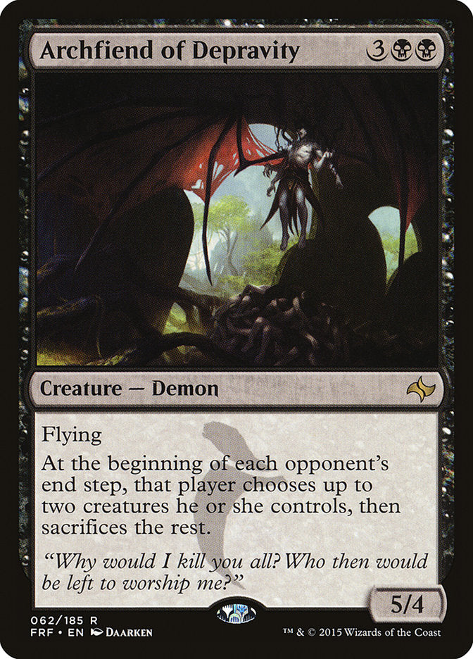 Archfiend of Depravity [Fate Reforged] | KingTCG.ca