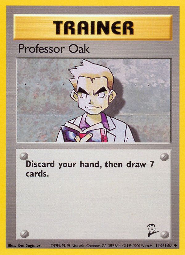 Professor Oak (116/130) [Base Set 2] | KingTCG.ca