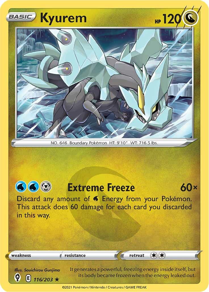 Kyurem (116/203) [Sword & Shield: Evolving Skies] | KingTCG.ca