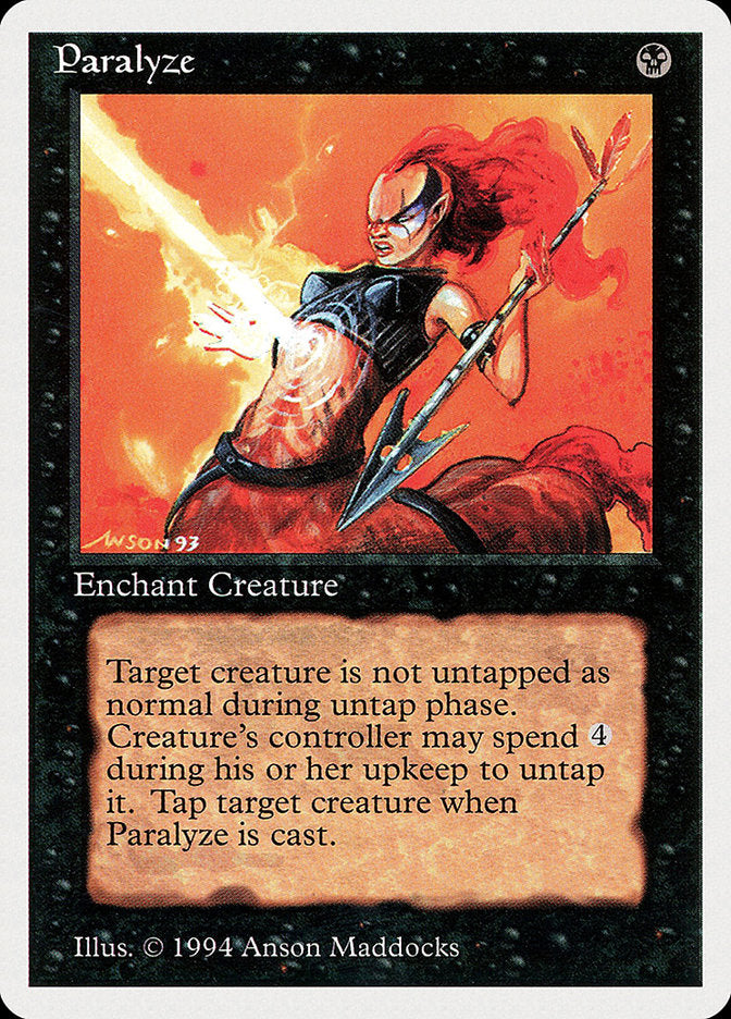 Paralyze [Summer Magic / Edgar] | KingTCG.ca