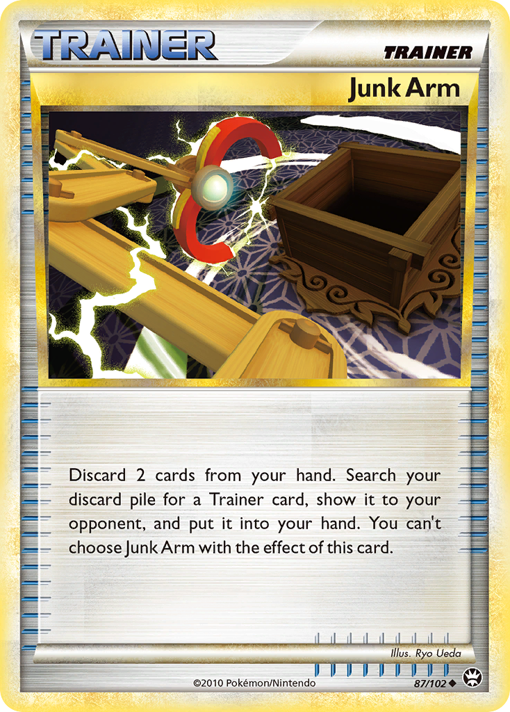 Junk Arm (87/102) [HeartGold & SoulSilver: Triumphant] | KingTCG.ca