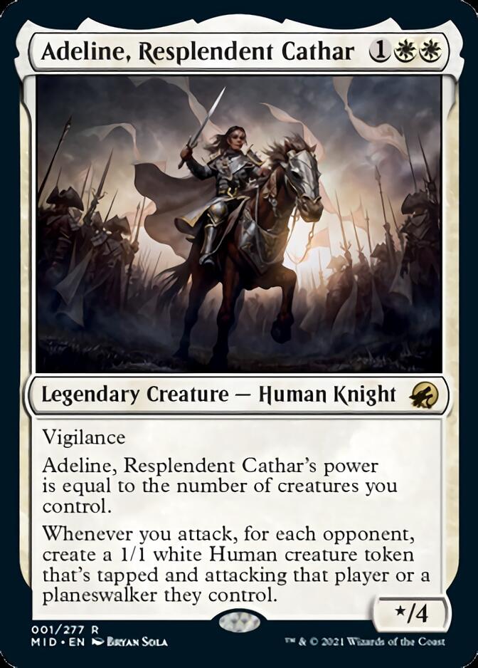 Adeline, Resplendent Cathar [Innistrad: Midnight Hunt] | KingTCG.ca