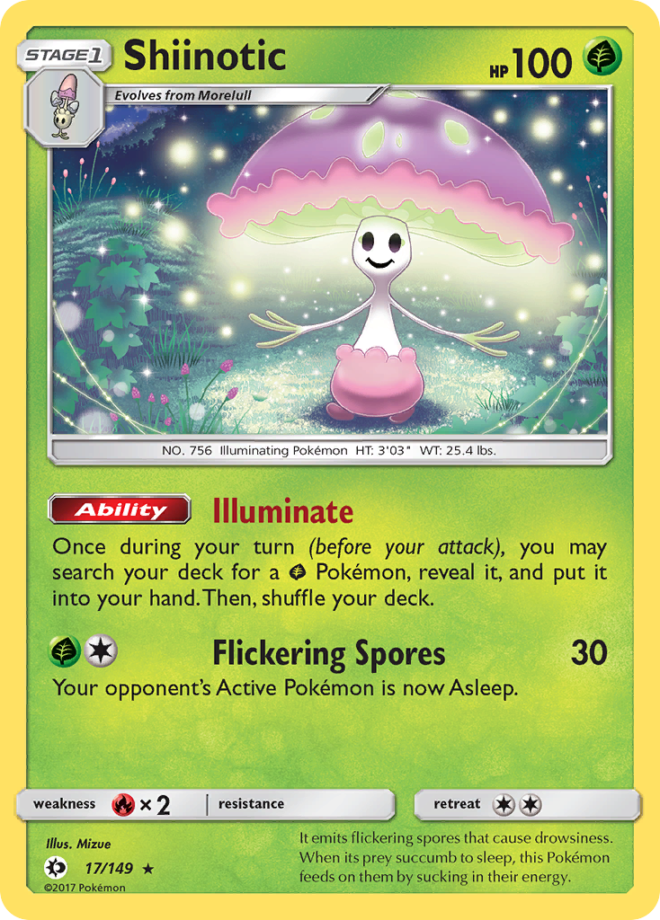 Shiinotic (17/149) [Sun & Moon: Base Set] | KingTCG.ca