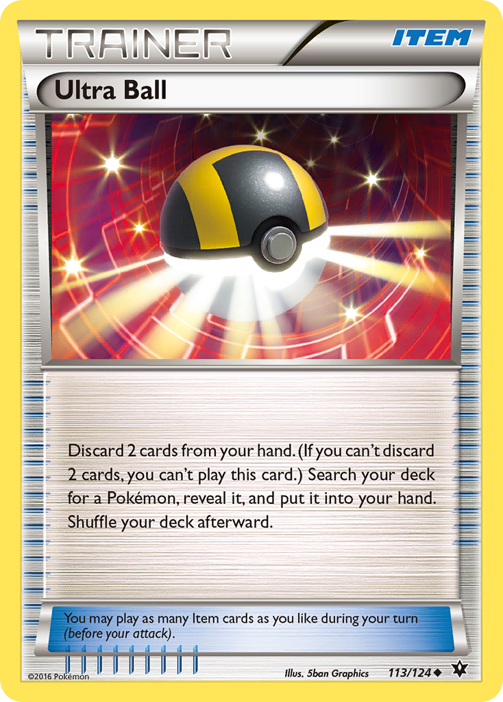 Ultra Ball (113/124) [XY: Fates Collide] | KingTCG.ca