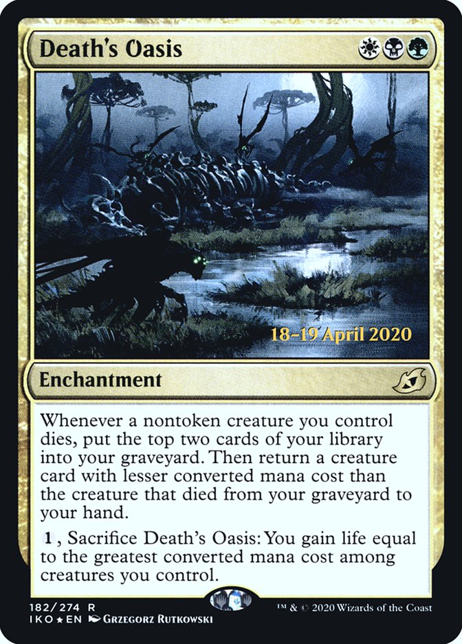 Death's Oasis  [Ikoria: Lair of Behemoths Prerelease Promos] | KingTCG.ca