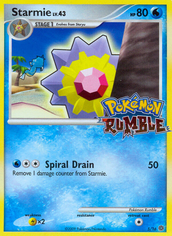 Starmie (5/16) [Pokémon Rumble] | KingTCG.ca