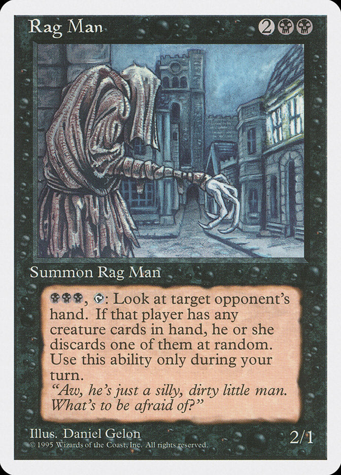 Rag Man [Fourth Edition] | KingTCG.ca