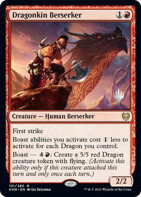 Dragonkin Berserker [Kaldheim Promo Pack] | KingTCG.ca