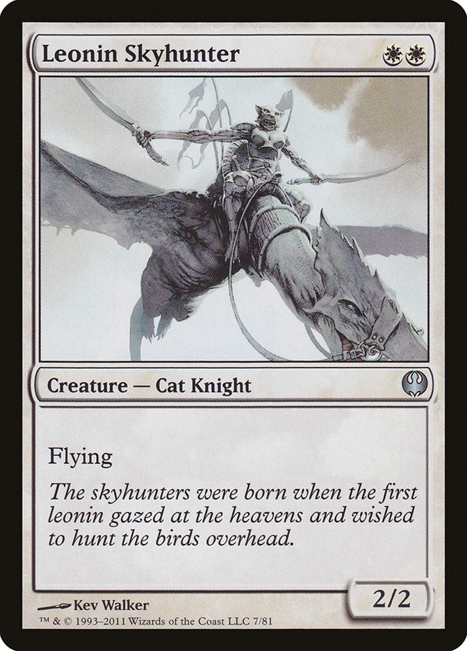 Leonin Skyhunter [Duel Decks: Knights vs. Dragons] | KingTCG.ca