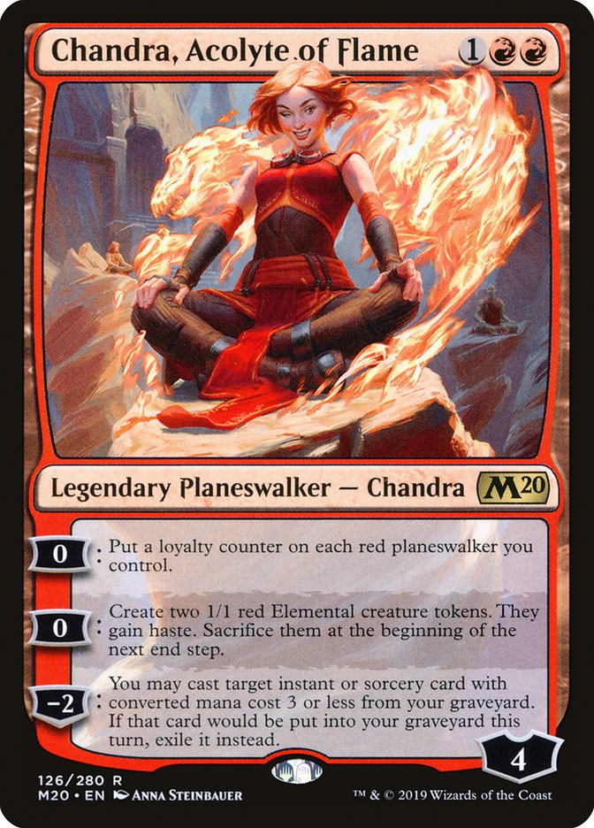 Chandra, Acolyte of Flame [Core Set 2020] | KingTCG.ca