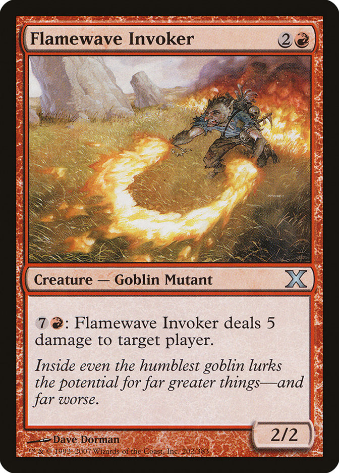 Flamewave Invoker [Tenth Edition] | KingTCG.ca