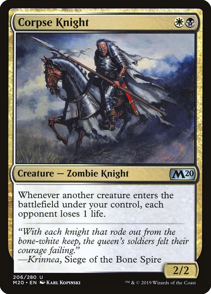 Corpse Knight [Core Set 2020] | KingTCG.ca