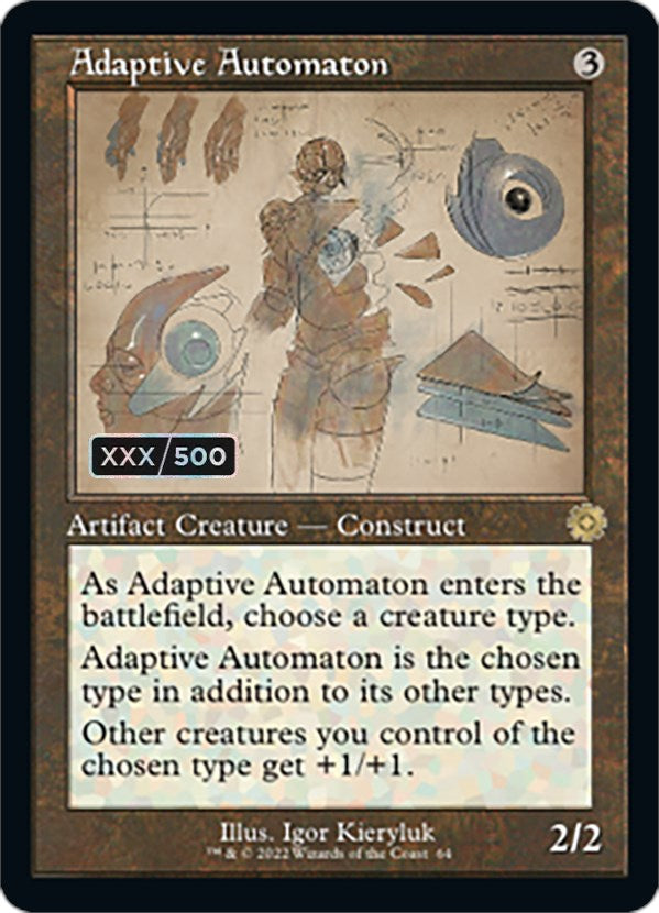 Adaptive Automaton (Retro Schematic) (Serial Numbered) [The Brothers' War Retro Artifacts] | KingTCG.ca