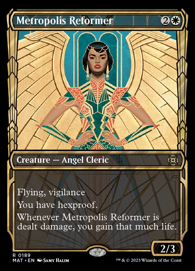 Metropolis Reformer (Showcase Halo Foil) [March of the Machine: The Aftermath] | KingTCG.ca