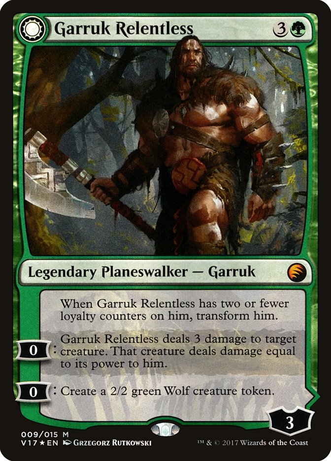 Garruk Relentless // Garruk, the Veil-Cursed [From the Vault: Transform] | KingTCG.ca