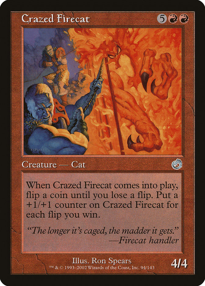 Crazed Firecat [Torment] | KingTCG.ca