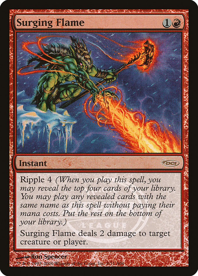 Surging Flame [Arena League 2006] | KingTCG.ca