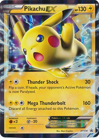 Pikachu EX (XY174) (Jumbo Card) [XY: Black Star Promos] | KingTCG.ca