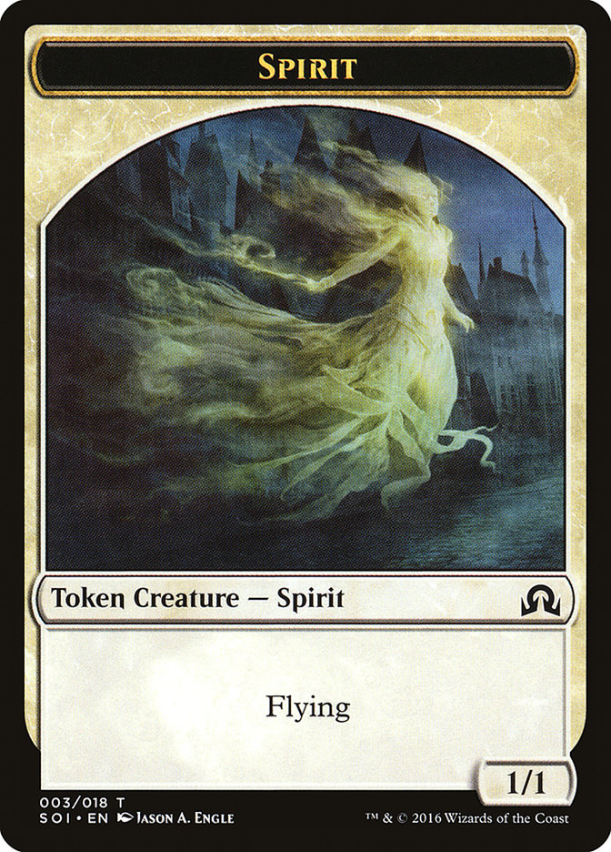 Spirit [Shadows over Innistrad Tokens] | KingTCG.ca