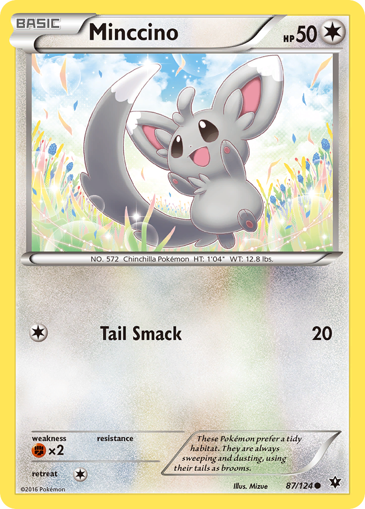 Minccino (87/124) [XY: Fates Collide] | KingTCG.ca