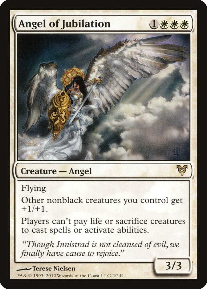 Angel of Jubilation [Avacyn Restored] | KingTCG.ca