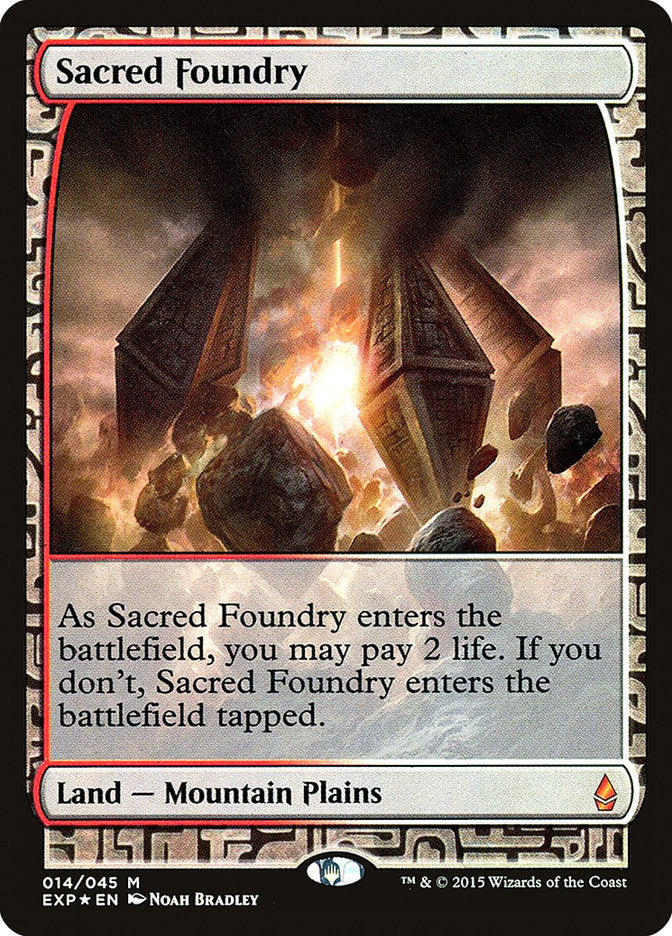 Sacred Foundry [Zendikar Expeditions] | KingTCG.ca