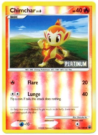 Chimchar (56/100) [Burger King Promos: 2009 Collection] | KingTCG.ca