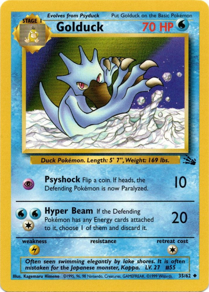 Golduck (35/62) [Fossil Unlimited] | KingTCG.ca