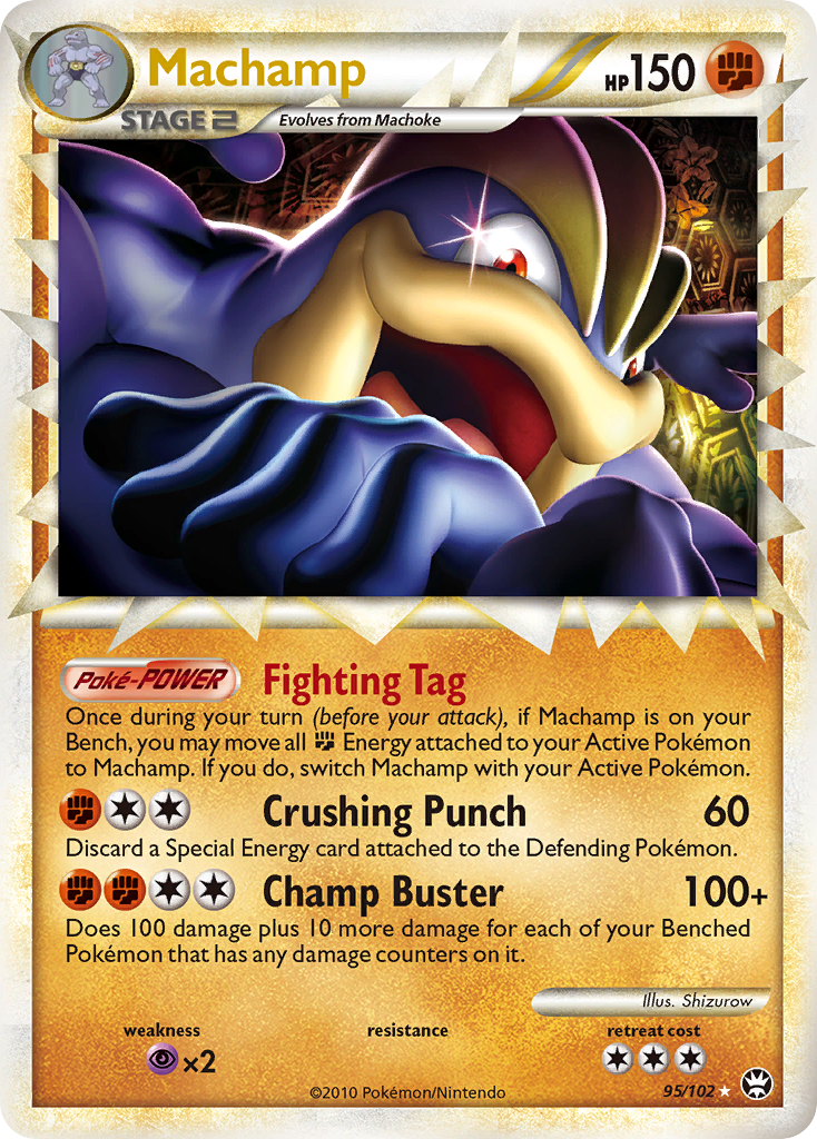 Machamp (95/102) [HeartGold & SoulSilver: Triumphant] | KingTCG.ca