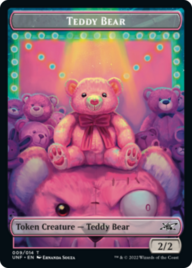 Teddy Bear // Food (011) Double-sided Token [Unfinity Tokens] | KingTCG.ca