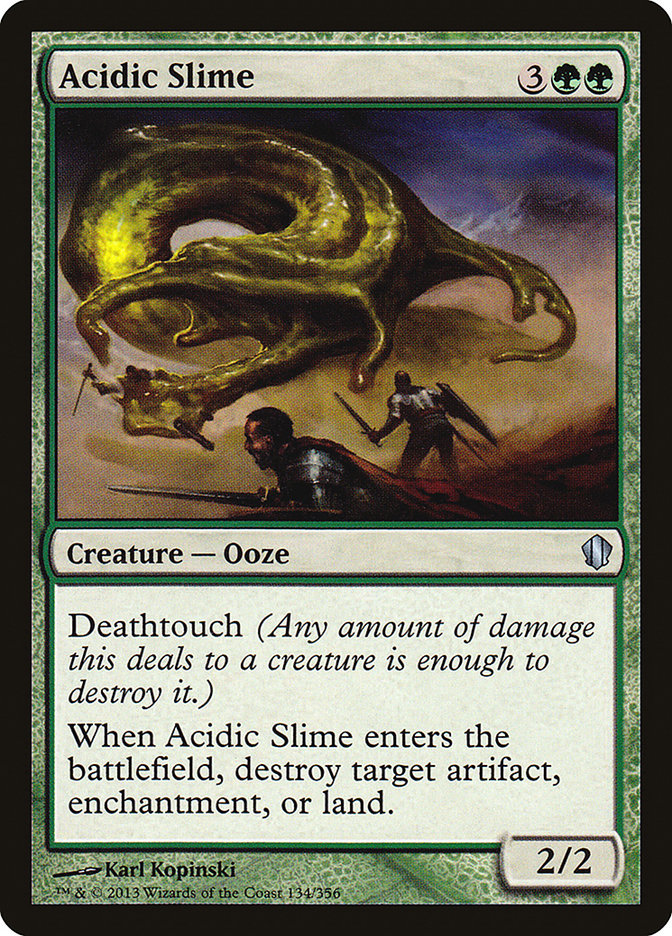 Acidic Slime [Commander 2013] | KingTCG.ca