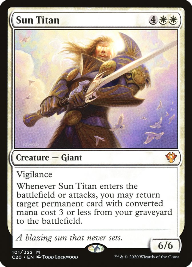 Sun Titan [Commander 2020] | KingTCG.ca