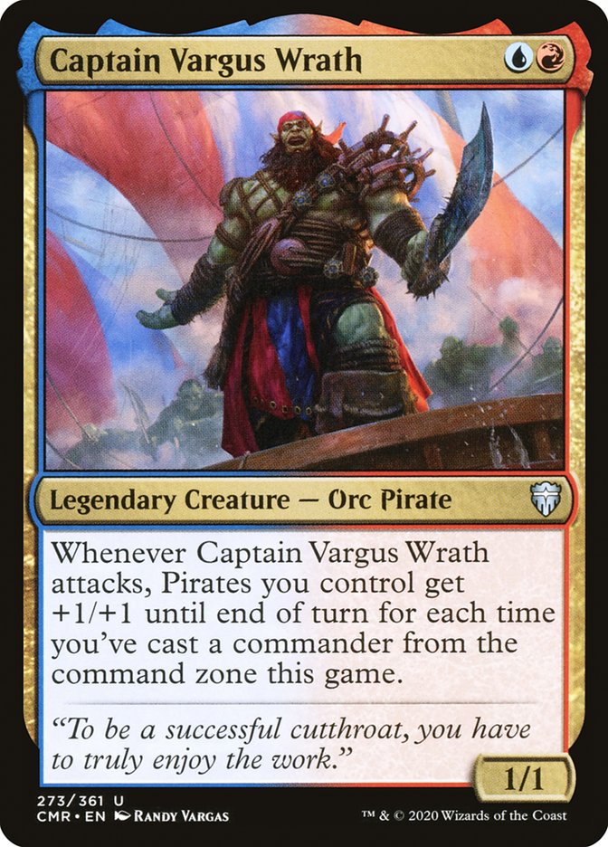 Captain Vargus Wrath [Commander Legends] | KingTCG.ca