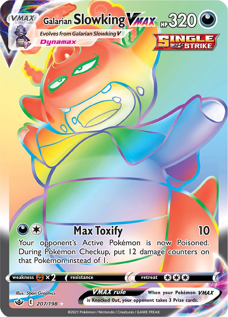 Galarian Slowking VMAX (207/198) [Sword & Shield: Chilling Reign] | KingTCG.ca