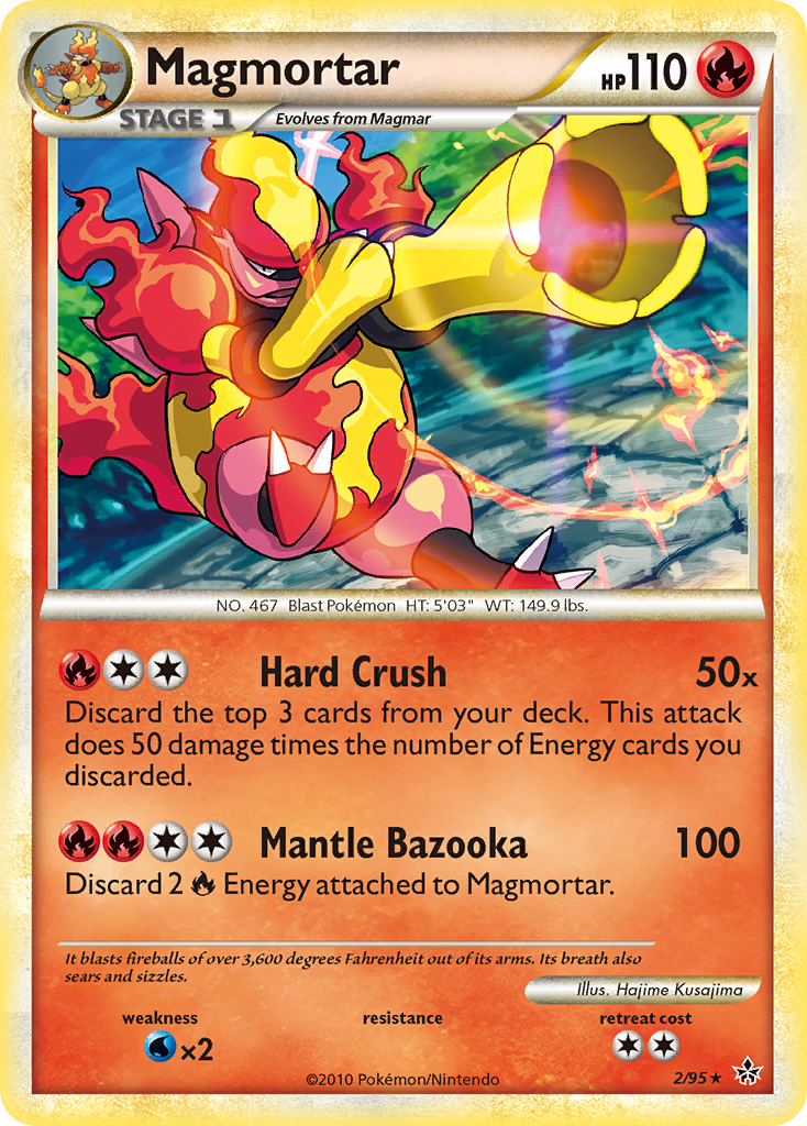 Magmortar (2/95) [HeartGold & SoulSilver: Unleashed] | KingTCG.ca