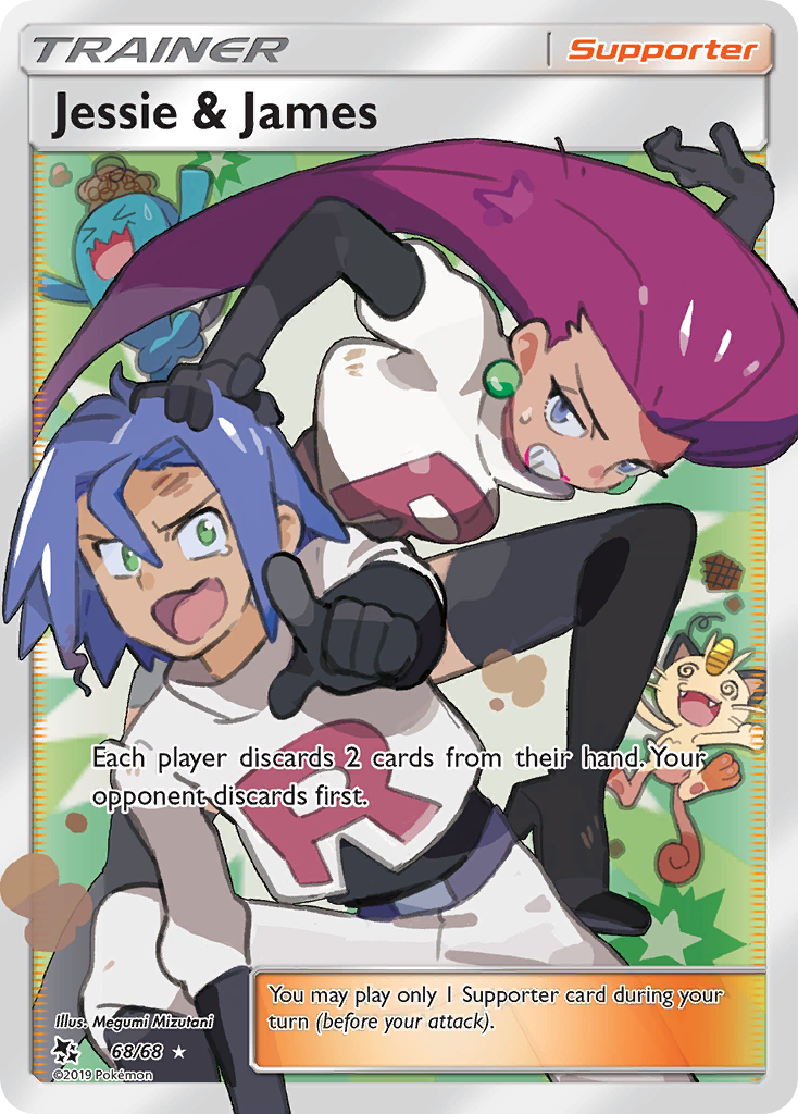 Jessie & James (68/68) [Sun & Moon: Hidden Fates] | KingTCG.ca