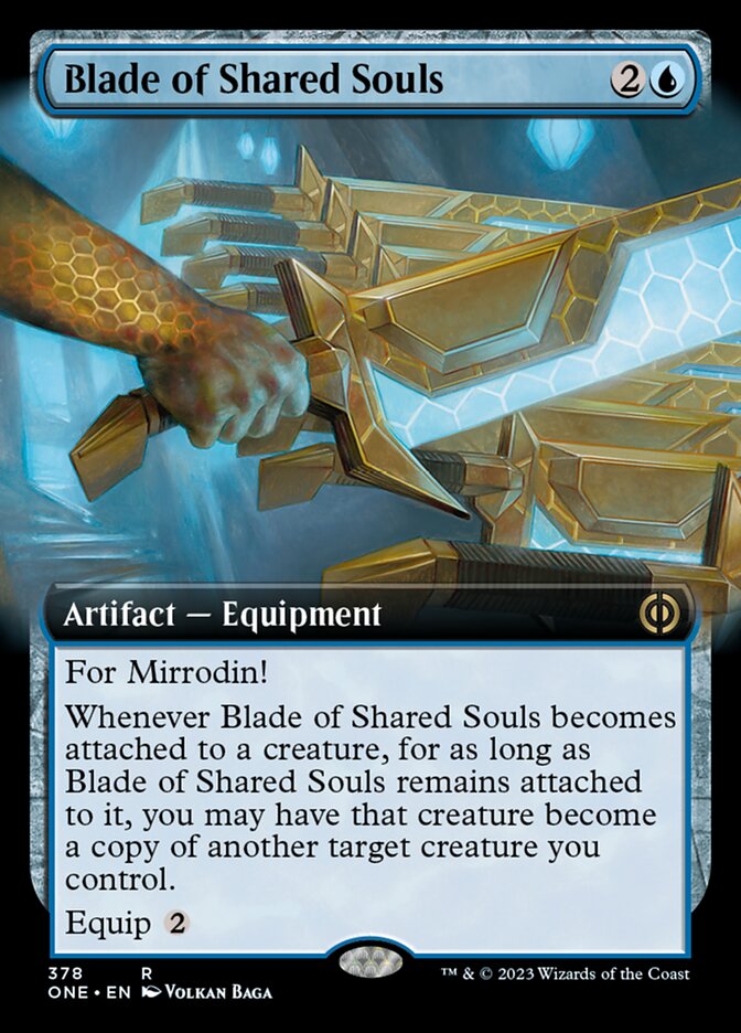 Blade of Shared Souls (Extended Art) [Phyrexia: All Will Be One] | KingTCG.ca