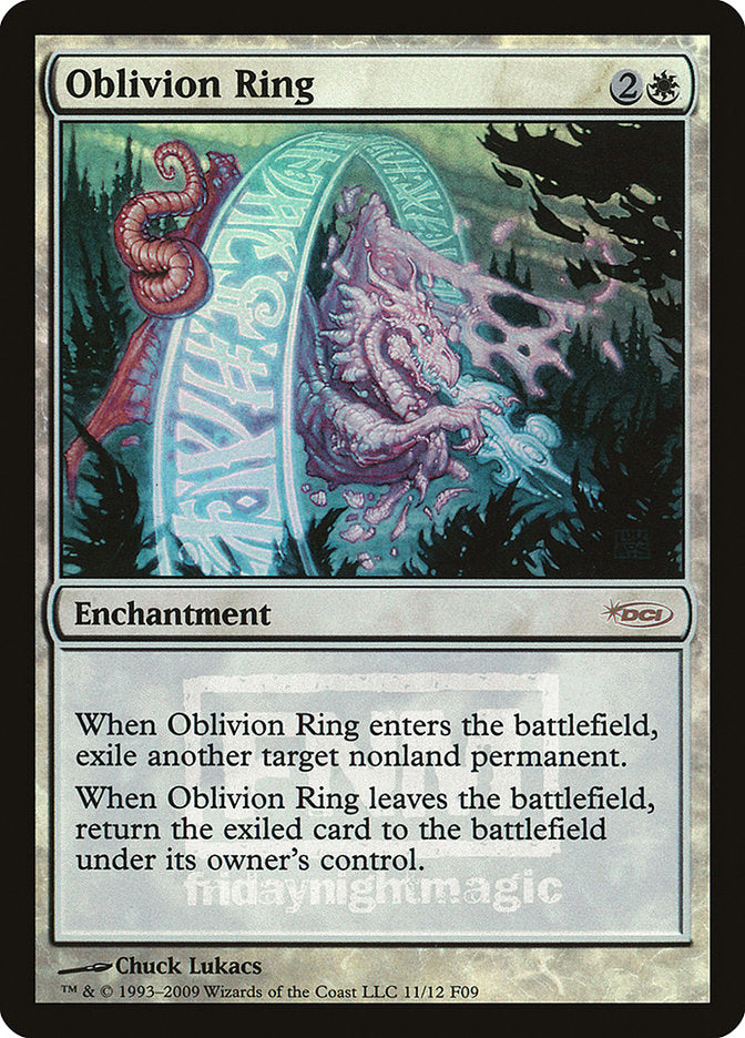 Oblivion Ring [Friday Night Magic 2009] | KingTCG.ca