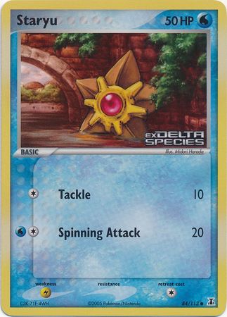 Staryu (84/113) (Stamped) [EX: Delta Species] | KingTCG.ca