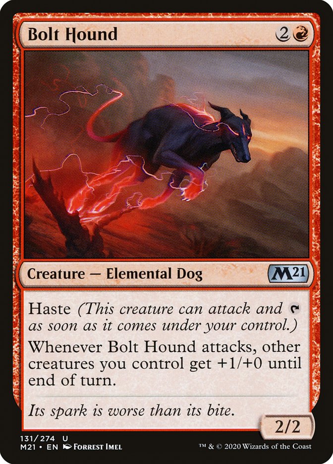 Bolt Hound [Core Set 2021] | KingTCG.ca