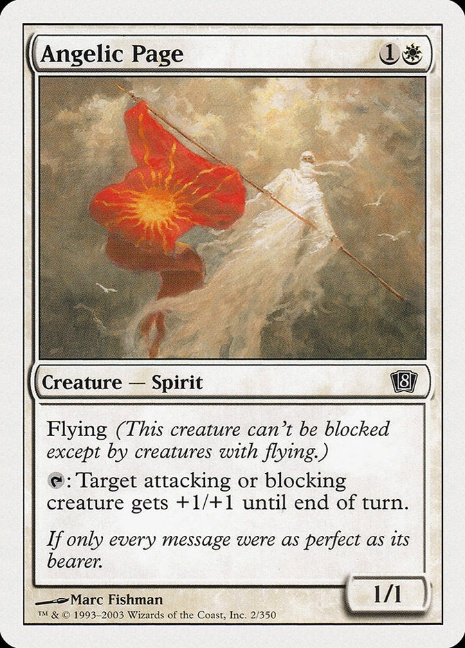 Angelic Page [Eighth Edition] | KingTCG.ca