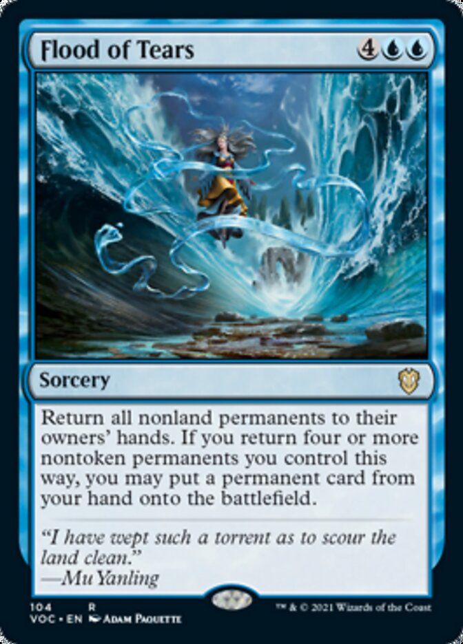 Flood of Tears [Innistrad: Crimson Vow Commander] | KingTCG.ca