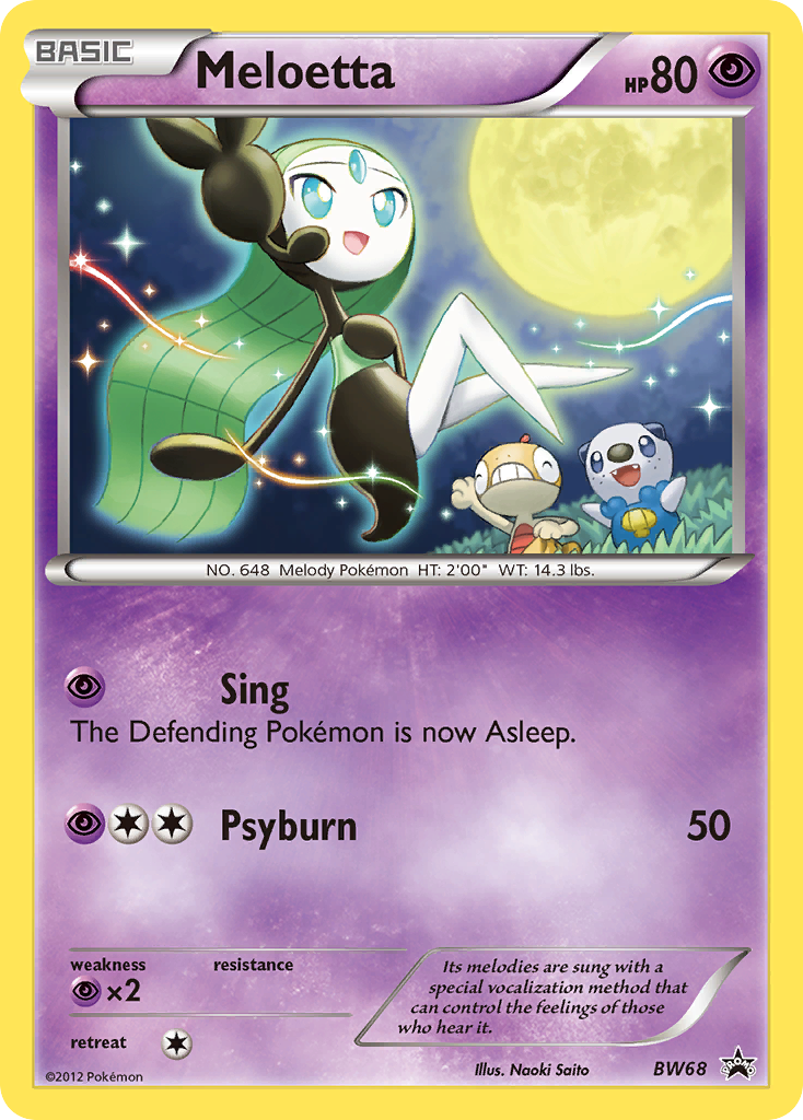 Meloetta (BW68) [Black & White: Black Star Promos] | KingTCG.ca